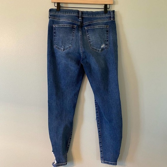 We The Free Women's Distressed Ripped High Rise Jeans - Picture 3 of 9
